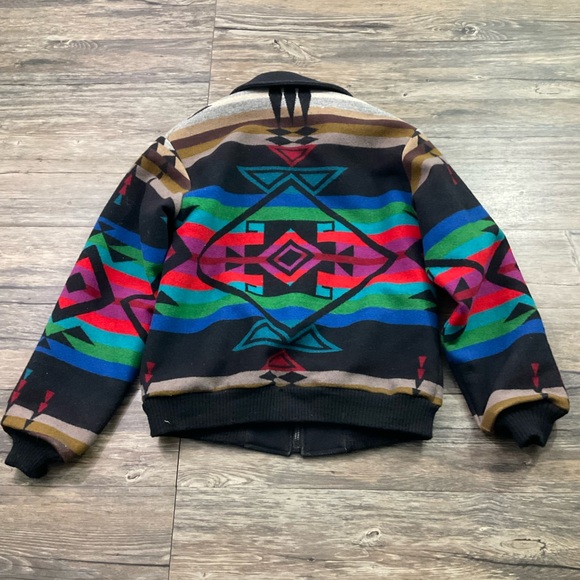 Pendleton Wool Navajo Jacket Full Zip Mens Sz S - Picture 11 of 11